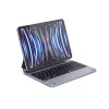Epico Aluminium Keyboard Case iPad Pro 11" M4/M5 magyar billentyűzetes tok, alumínium házzal, háttérvilágítással, trackpaddel, szürke (90311102100002)