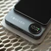 Apple iPhone-hoz MagSafe Power Bank 5000mAh – fekete színű, 15W mágneses indukciós gyors töltővel, USB-C (20W) kompatibilis, kompakt és elegáns megoldás iPhone és más eszközök energiával való ellátására útközben (MATB-200)