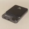 Apple iPhone-hoz MagSafe Power Bank 5000mAh – fekete színű, 15W mágneses indukciós gyors töltővel, USB-C (20W) kompatibilis, kompakt és elegáns megoldás iPhone és más eszközök energiával való ellátására útközben (MATB-200)