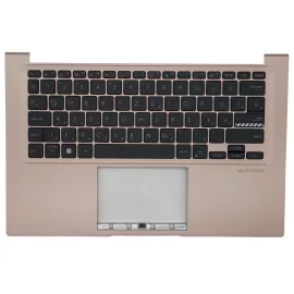  Asus VivoBook X1404ZA fekete-arany magyar Laptop billentyűzet