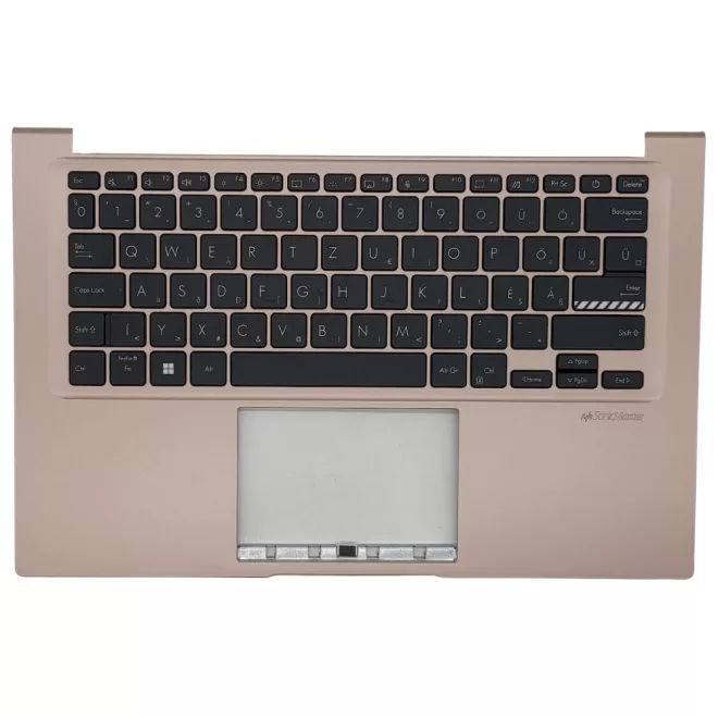 Asus VivoBook X1404ZA fekete-arany magyar Laptop billentyűzet