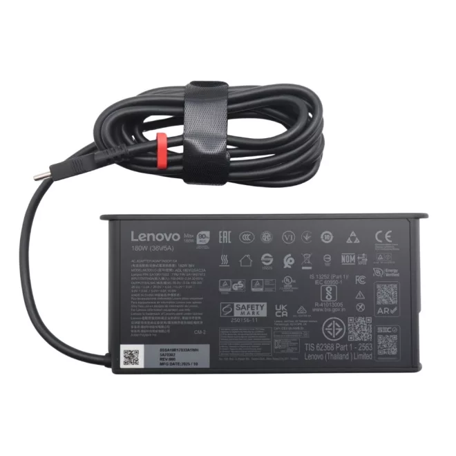 Lenovo 36V 5A 180W gyári új Type-C (USB-C) töltő, (5A11K67872)