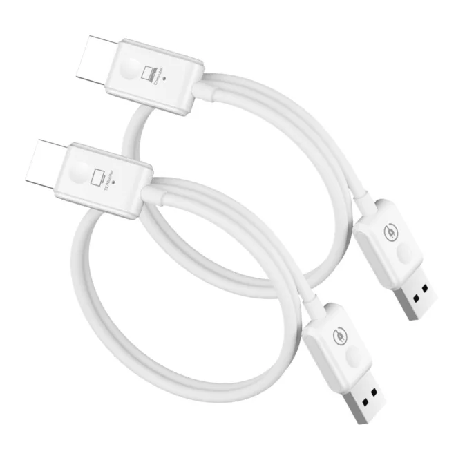 Vezeték-nélküli HDMI jeltovábbító és fogadó kábel, párban, 1080p Full HD minőség, 50m hatótáv