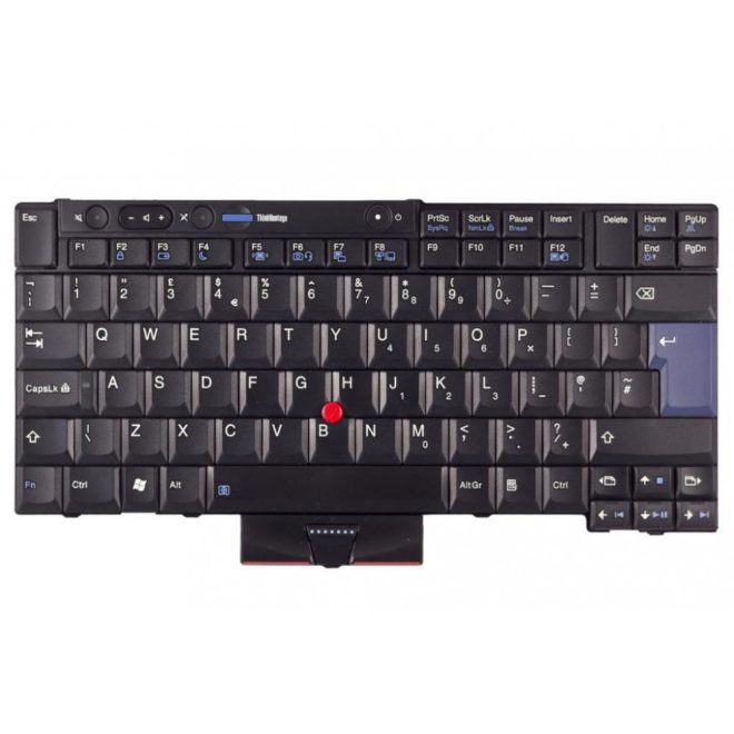 Lenovo ThinkPad X220i Tablet fekete UK angol Laptop billentyűzet