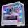 Spirit of Gamer Számítógépház - SPARK Arctic (fehér, ablakos, 6x12cm ventilátor, alsó táp,  ATX, 2xUSB3.0, 1xUSB-C)