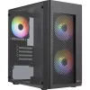 Formula Számítógépház - FG-01M FR (fekete, ablakos, 3x12cm FRGB venti, mATX, 1xUSB3.0, 2xUSB2.0)
