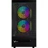 Formula Számítógépház - Crystal Z8 Black (fekete, ablakos, ATX, 1xUSB3.0, 1xUSB2.0, 1xType-C)