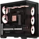 Formula Számítógépház - Crystal Z7 PA Black (fekete, ablakos, 5x12cm venti, EATX, 1xUSB3.0, 1xType-C)
