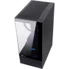 Formula Számítógépház - Crystal Z1+ Black ARGB (fekete, ablakos, ATX, 3x12cm venti, 1xUSB3.0, 1xUSB2.0)