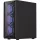 Formula Számítógépház - Air Power G1 Plus Black (fekete, ablakos, 6x12cm venti, mATX, 1xUSB3.0, 1xUSB2.0, 1xType-C)