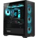Formula Számítógépház - Air Power G5 Plus Black (fekete, ablakos, 4x12cm venti, EATX, 2xUSB3.0, 1xType-C)