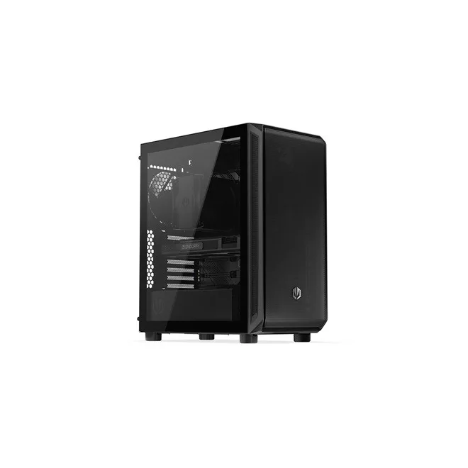 Endorfy Számítógépház - Arx 500 Air (ATX /micro ATX/ITX, 1xUSB-C, 2xUSB3.0, 5x12cm ventilátor, ablakos, fekete)