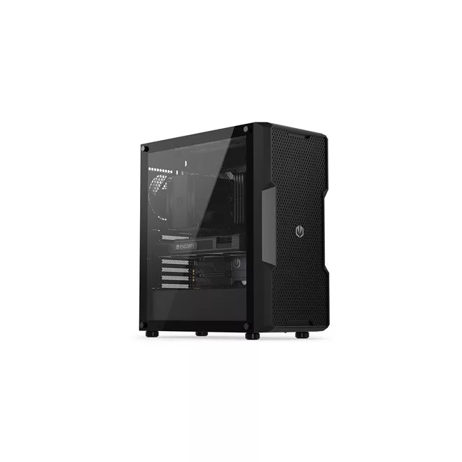 Endorfy Számítógépház - Regnum 400 Air (ATX /micro ATX/ITX, 2xUSB3.0, 4x12cm ventilátor, ablakos, fekete)