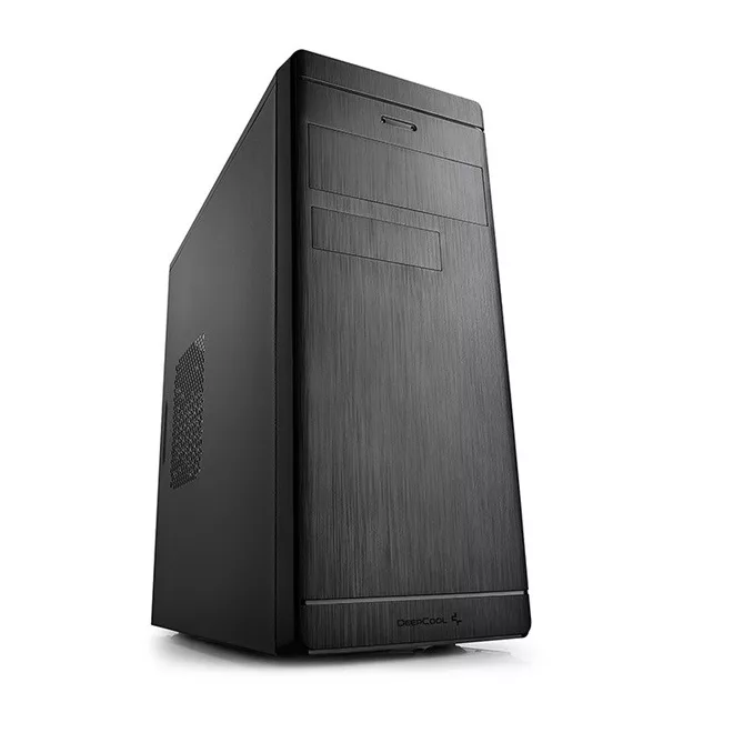 DeepCool Számítógépház - WAVE V2 (fekete, fekete belső, mATX, 1xUSB3.0, 1xUSB2.0)