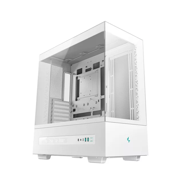 DeepCool Számítógépház - CH690 DIGITAL WH (fehér, ATX, 1xUSB-C, 2xUSB3.0)