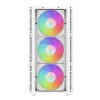 DeepCool Számítógépház - CH560 WH (fehér, 3x14cm + 1x12  A-RGB ventilllátor, E-ATX, 2xUSB3.0)