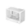 DeepCool Számítógépház - CH260 WH (fekete, Mini-ITX/Micro ATX (BTF), 2xUSB3.0, Type-C, fehér)