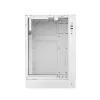DeepCool Számítógépház - CH170 PLUS WH (Micro-ATX/Mini-ITX, 2xUSB3.0, Type-C, fehér)