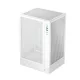DeepCool Számítógépház - CH170 DIGITAL WH (Mini-ITX, 2xUSB3.0, Type-C, fehér)
