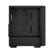 DeepCool Számítógépház - CC560 MESH V2 (ablakos, 4x12cm A-RGB ventilátor, ATX, 2xUSB3.0, fekete)