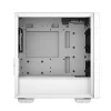 DeepCool Számítógépház - CC360 ARGB WH (fehér, ablakos, 3x12cm ventilátor, Mini-ITX / Micro-ATX, 1xUSB3.0, 1xUSB2.0)
