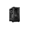 Be Quiet! Számítógépház - Pure Base 501 DX Black (ATX, edzett üveg oldallap, fekete)