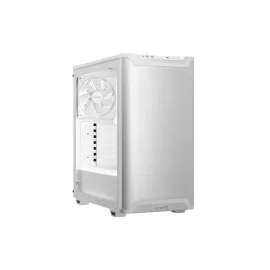   Be Quiet! Számítógépház - Pure Base 501 Airflow Window White (ATX, edzett üveg oldallap, fehér)