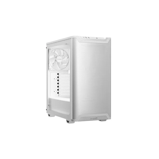 Be Quiet! Számítógépház - Pure Base 501 Airflow Window White (ATX, edzett üveg oldallap, fehér)