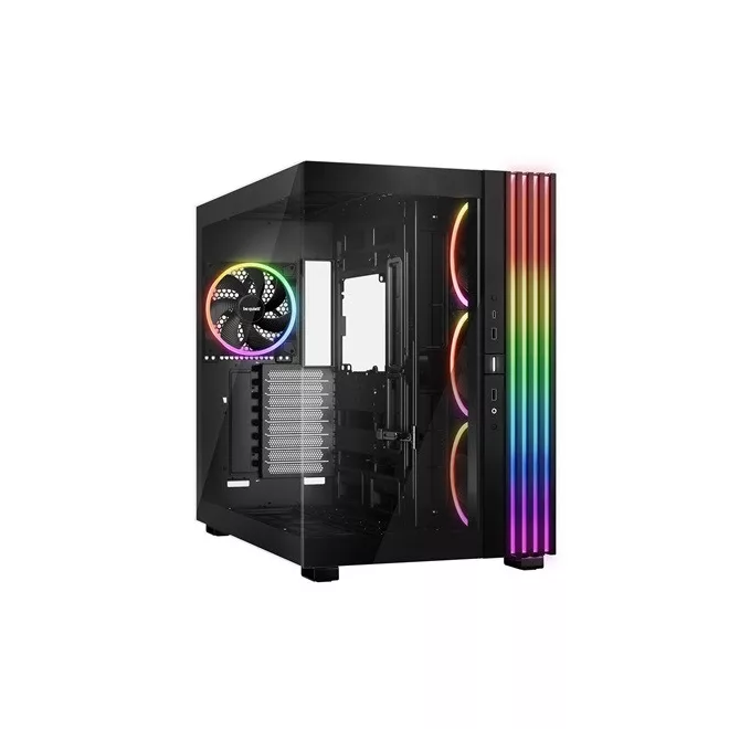 Be Quiet! Számítógépház - LIGHT BASE 900 FX Black (ATX, edzett üveg oldallap, fekete)