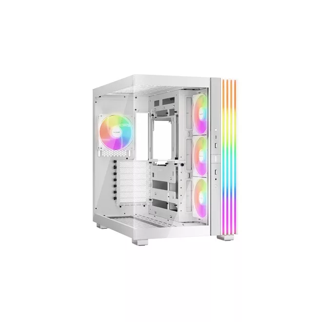 Be Quiet! Számítógépház - LIGHT BASE 600 LX White (ATX, edzett üveg oldallap, fehér)