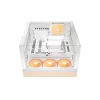 Be Quiet! Számítógépház - LIGHT BASE 600 LX White (ATX, edzett üveg oldallap, fehér)