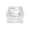 Be Quiet! Számítógépház - LIGHT BASE 600 DX White (ATX, edzett üveg oldallap, fehér)
