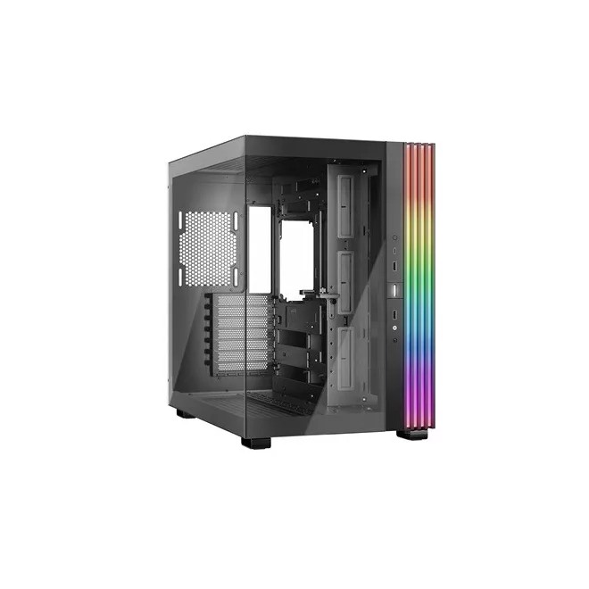 Be Quiet! Számítógépház - LIGHT BASE 600 DX Black (ATX, edzett üveg oldallap, fekete)