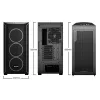 Be Quiet! Számítógépház - Shadow Base 800 FX Black (ATX, edzett üveg oldallap, fekete)