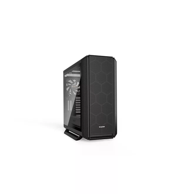 Be Quiet! Számítógépház - Silent Base 802 Window Black (ATX, edzett üveg oldallap, fekete)