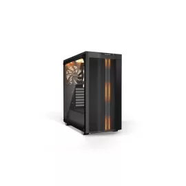   Be Quiet! Számítógépház - Pure Base 500DX Black (ATX, edzett üveg oldallap, fekete)