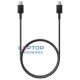 Samsung Gyári USB-C töltőkábel 1m | Galaxy S9, S10, S20, S21, S22, S23, S24 fekete (EP-DN970BBE)