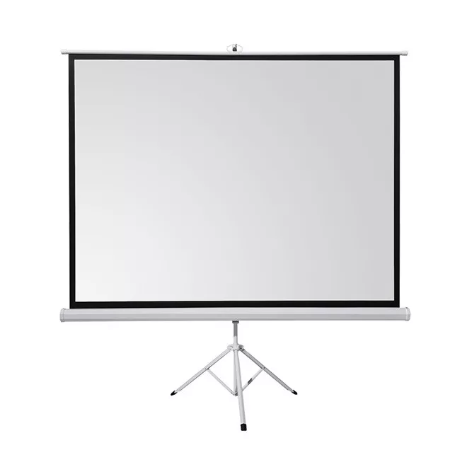 Everest 100" (1:1) mobil háromlábú vászon - TPP-180 (180 x 180 cm, fehér váz)