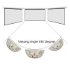 Everest 100" (1:1) manuális fali vászon - MPP-180 (180 x 180 cm, fehér váz)