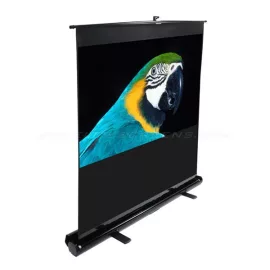   EliteScreens 80" (16:9) hordozható manuális pull up vászon F80NWH (178 x 100 cm, Fekete váz)