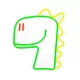 JURASSIC DINO LED neon lámpa - falra akasztható dekor világítás USB csatlakozóval, vidám dinoszaurusz design, hangulatos kiegészítő gyerekszobába vagy ajándékba