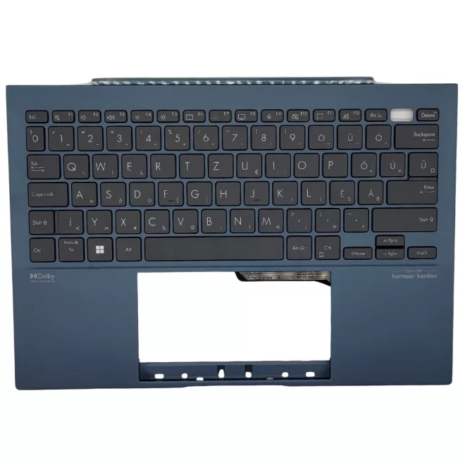 Asus ZenBook UM5302TA gyári új MAGYAR háttér-világításos billentyűzet modul (90NB0WA1-R30HU1)