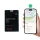 Apple Find My kompatibilis okos nyomkövető kártya pénztárcába, táskába és autóba – ultra-vékony 1,7mm, vezeték nélkül újratölthető Lokátor tracker (Pointercard Pro)