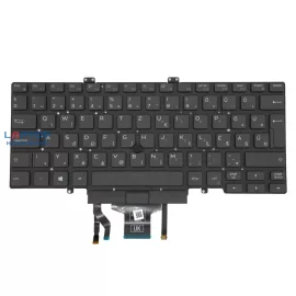   Dell Latitude 5400, 5401, 5410, 5411 MAGYAR felújított fekete laptop billentyűzet (KC72T)