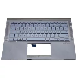   Asus ZenBook UM431DA, UX431DA gyári új magyar háttér-világításos szürkéskék billentyűzet modul (90NB0PB3-R31HU0)