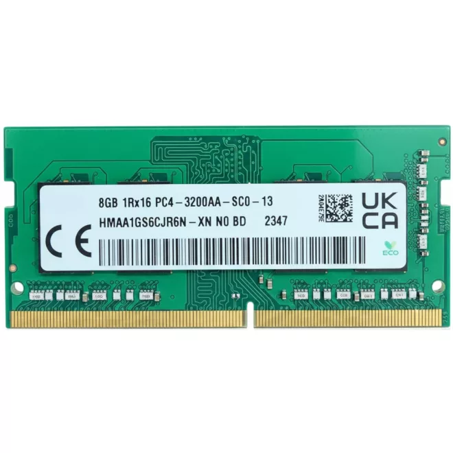 SK hynix 8GB DDR4 3200MHz laptop memória (HMAA1GS6CJR6N-XN)