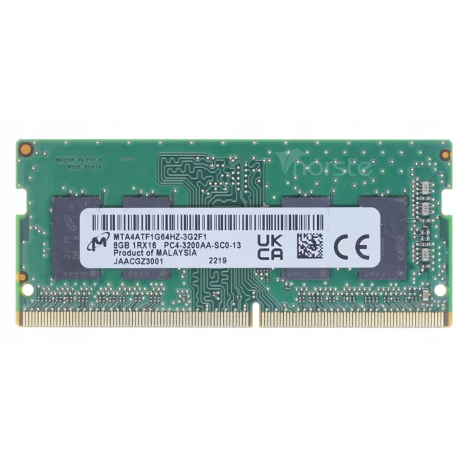 Micron 8GB DDR4 3200MHz laptop memória (MTA4ATF1G64HZ-3G2F1)