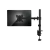 Equip Monitor Asztali konzol - 650151 (13"-27", 1 monitor, dönthető, forgatható, állítható magasság, Max.: 8 kg, fekete)