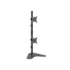 Equip Monitor Asztali állvány - 650128 (17"-32", 2 monitor, dönthető, forgatható, állítható magasság, Max.:2x9kg,fekete)