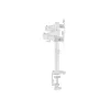 Equip Monitor Asztali konzol - 650167 (17"-32", 2 monitor, dönthető, forgatható, állítható magasság, Max.:2x9kg, fehér)